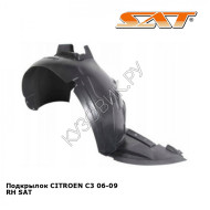 Подкрылок CITROEN C3 06-09 прав SAT