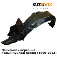 Подкрылок передний левый Hyundai Accent (1999-2012) KUZOVIK