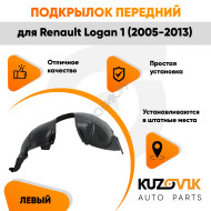 Подкрылок передний левый Renault Logan 1 (2005-2013) KUZOVIK
