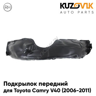 Подкрылок переднего правого крыла Toyota Camry V40 (2006-2011) KUZOVIK